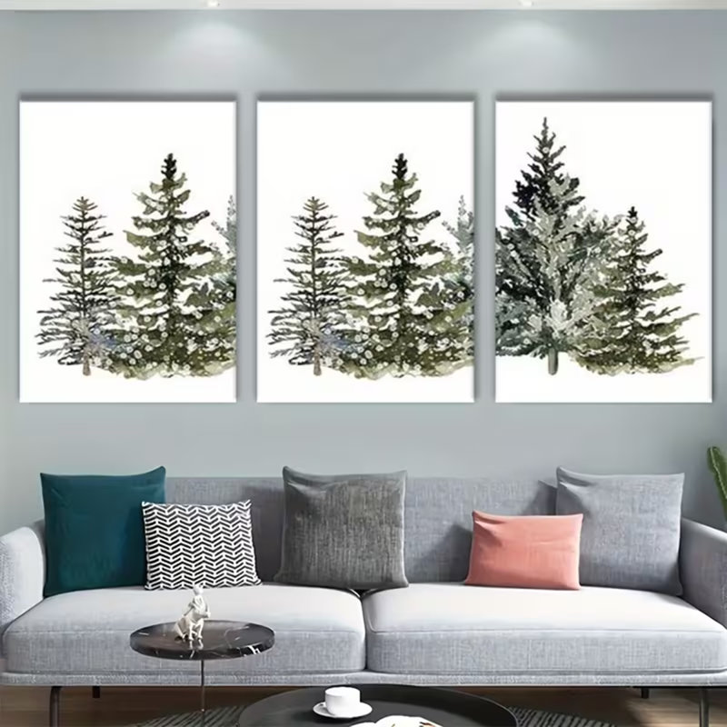 3 Piece Wrapped Canvas Print