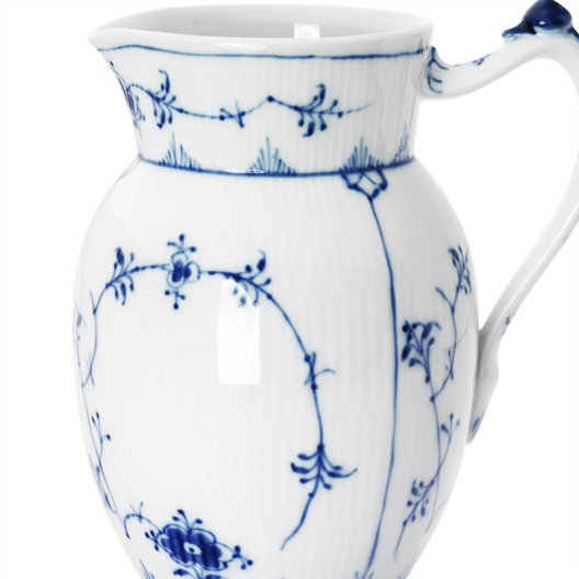 Royal Copenhagen Blue Fluted Plain Pitcher