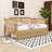 Wood Daybed with 2 Drawers-749151622-749151616
