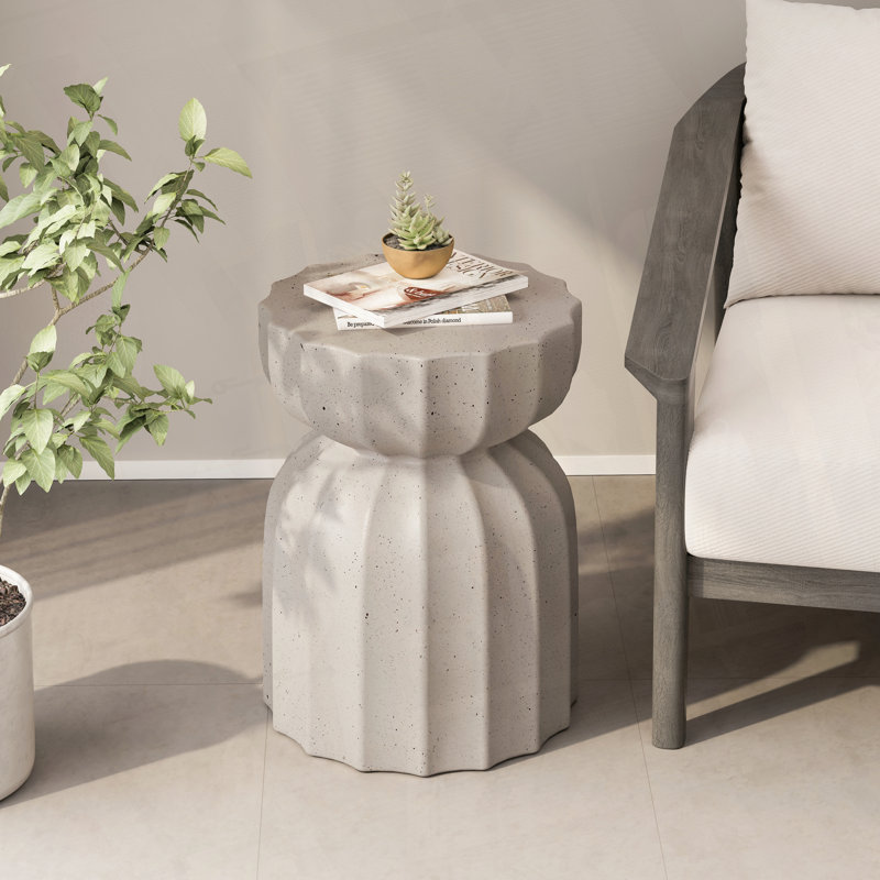 Ensemble de tables basses modernes et imperméables pour l'intérieur et l'extérieur