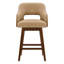 Tabouret de comptoir en similicuir Lainey-1001721307