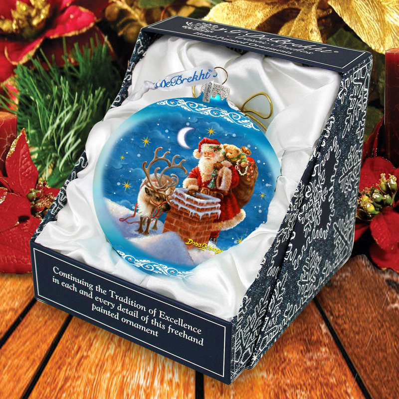 5.5'' Glass Ball Ornament
