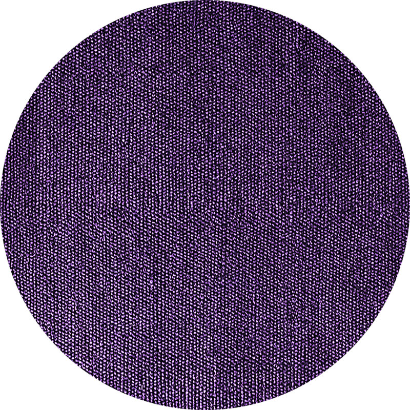 Tapis Mid-Century 277 mauves lavables à la machine, Rond 4 pi