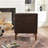 30.5'' W Top-grain Genuine Leather Upholstered Armchair-1765020403