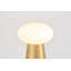 Cashel Rechargeable Table Lamp in Aged Brass