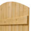 180 cm H x 90 cm W Solid Wood Gate Fencing with 1 Panel(s) Included