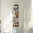 Hayner 5 Tier Rustic Wood Floating Shelves-2115394421