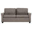Canapé convertible intégré, lit gris, mobilier de salon à ports, essentiel moderne