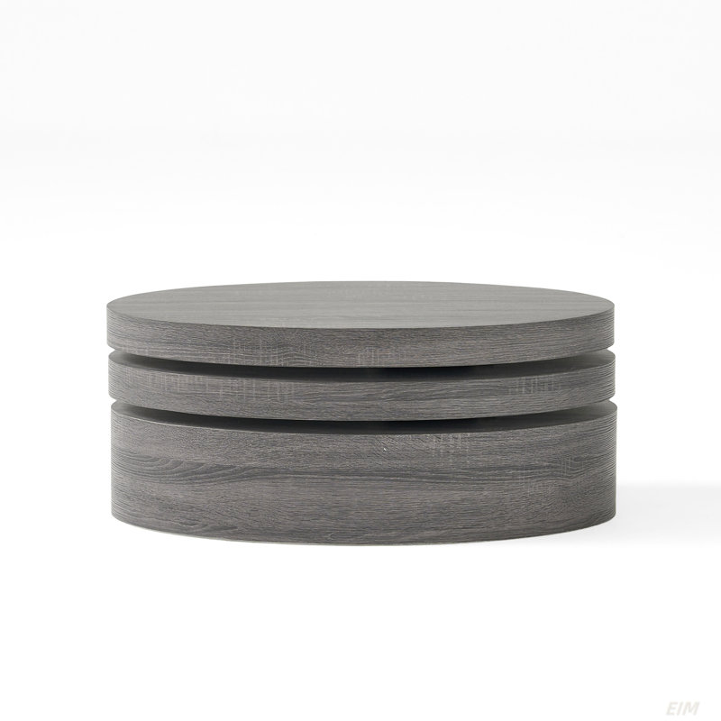 MODERNESQUE ROTATING COFFEE TABLE- Rotating Coffee Table