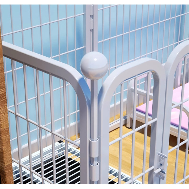 Panel Metal Exercise Pen, 23.62" H x 47.24" W x 23.62" D