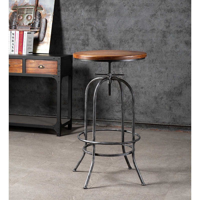 Table de salle à manger à hauteur de comptoir 28,35 po Gyu, Argent