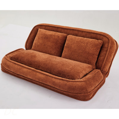 Double human dog bed,Lazy sofa ,Loveseat,Fits You & Pets,Extra Large Floor Couch,Can sit or lie down,2-in-1,5 Adjustable Position, Plump Pillow,2 Seat,Chenille