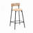 Hand Woven Bar Stools with Back