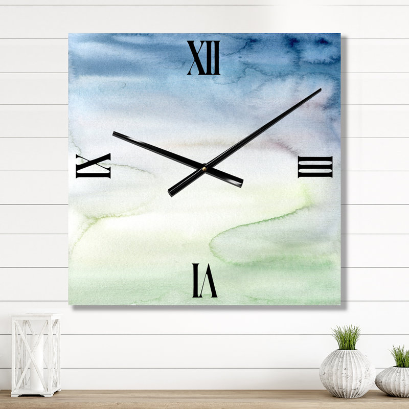 Horloge murale abstraite, Très grand