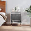 Plainsboro Solid Wood Bedside Table-1124981526-1106703802