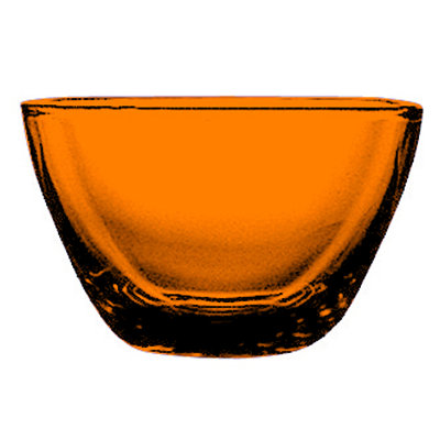 Polycarbonate Square Bowl - 6 Pieces - Onyx