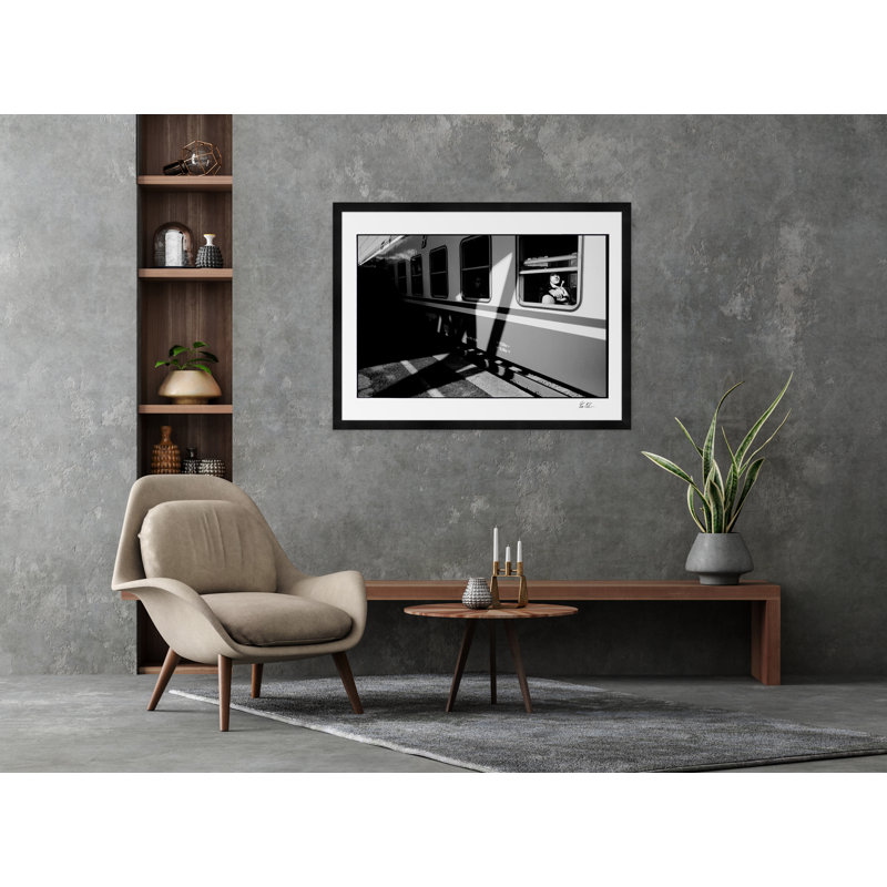 Italian Train Station Framed Photographic Print