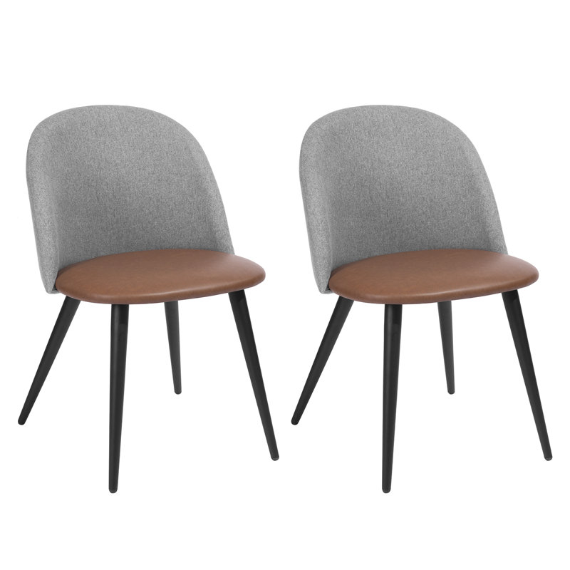 Byrnes 46cm H Polyester Blend Upholstered Side Chair