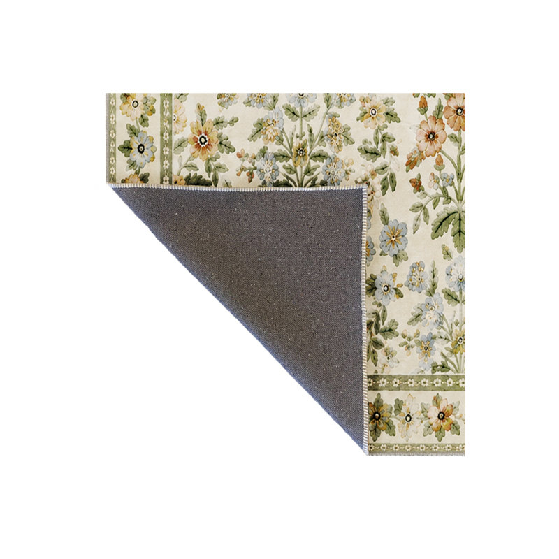Tapis tissé à la crème Mosso, 2'4" x 3'11"