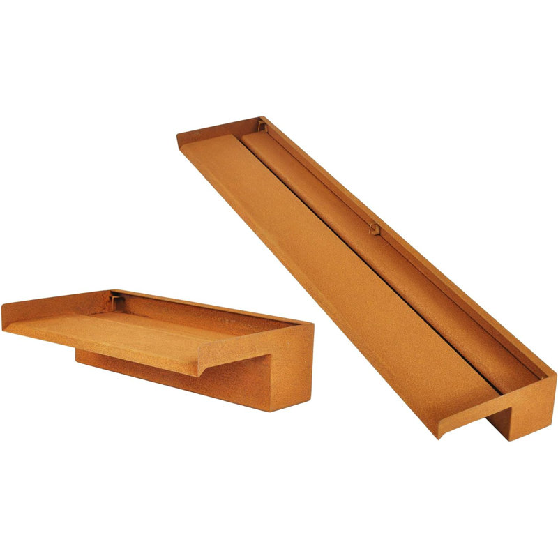 Nalda Outdoor Metal Pool Fountain, 8.5cm H x 45cm W x 17cm D