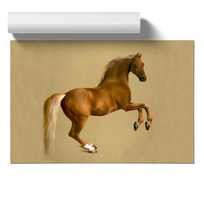 Whistlejacket by George Stubbs - Frameless Print
