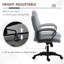 Linen Office Chair