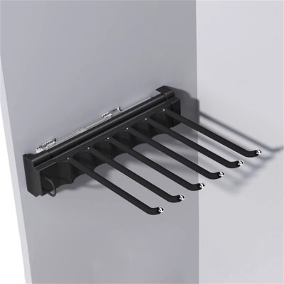 Sideglide Single-Row Side-Mounted Pants Rack