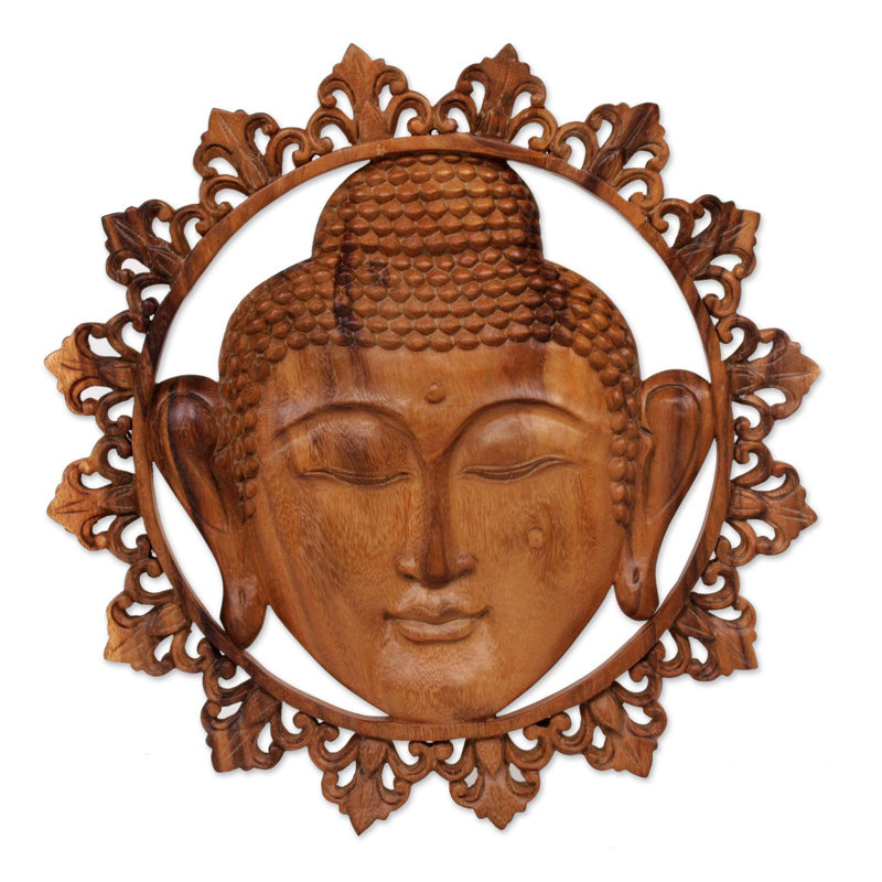 Handmade Boho Religious & Spiritual Wall Decor on Solid Wood