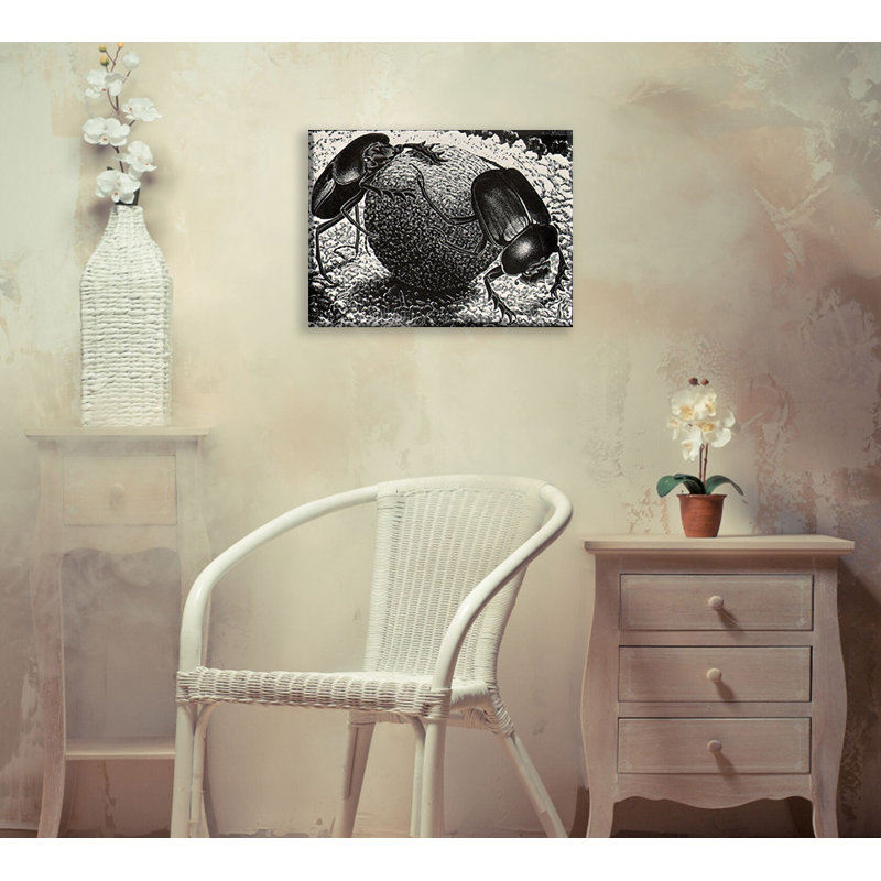 Toile tendue Scarebs par M.C.Escher Gallery, H 13 po x l 18 po