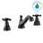 Melody Series Widespread Bathroom Faucet-36087648