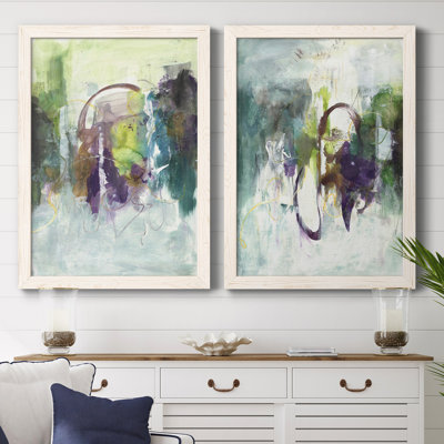 " Moving On I " 2 - Pieces Painting Print