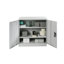 Hilliard Metal Storage Cabinet with Lock, 2 Doors,  1 Shelf Storage Cupboard for Files, Tools-35991056-35991060