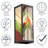 Bruckner Black 1 - Bulb 16.25"H Stained Glass Outdoor Wall Lantern-1840574352