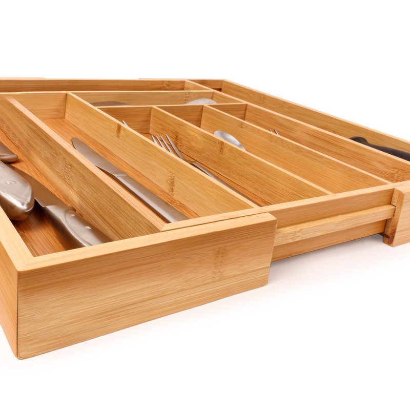 Benninger Expanding Adjustable Flatware Kitchen Drawer Organizer