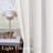 Linen Blended Textured Semi-Sheer Grommet Curtains - 37"/52" Widths Semi-Private & Light-Filtering Linen-Style Panels for Bedroom -299404339-299404338