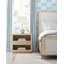 Water 1 - Drawer Solid Wood Nightstand