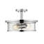 Plafonnier semi-encastré cylindrique 13,75 po Attah-1786461393