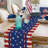 Hukill Rectangle Striped Independence Day Polyester Table Runner-1490191700
