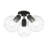 Foulkes Glass Semi Flush Mount-1507930220
