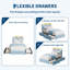 Cadre de lit simple, cadre de lit plateforme recouvert de velours