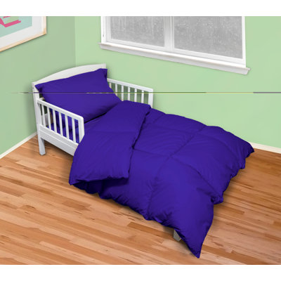 Penovich Solid Cotton Toddler Bedding Set