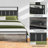 Tryston LED Bed Frame with Drawers and Charging Station-1925215926-1925215924