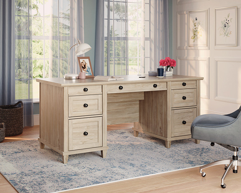 Bureau de direction Hammond, Chêne craie