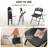 Plastic Stackable Chair Folding Chair Set (Set Of 2)-1632089406