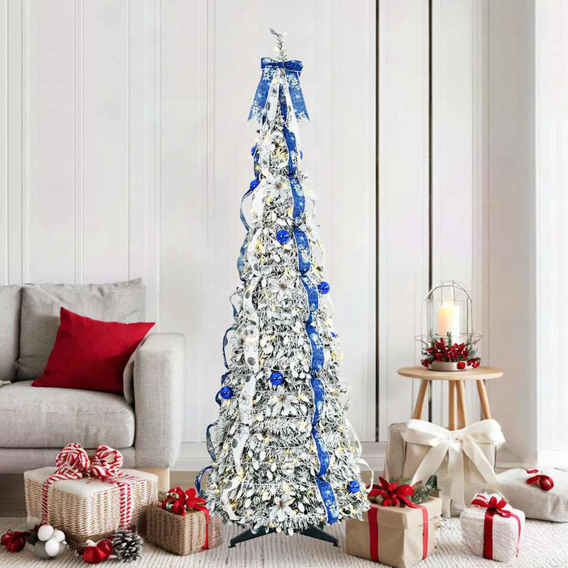 Artificial Christmas Tree Green PVC, 5.91' H