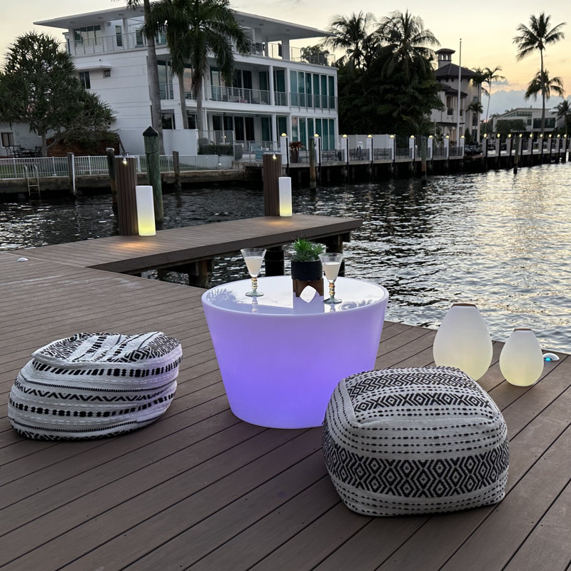 Bass Round Outdoor Coffee Table ,, 31" W x 31" L x 31.5" H