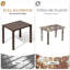 Table d'appoint rectangulaire en aluminium-907549593