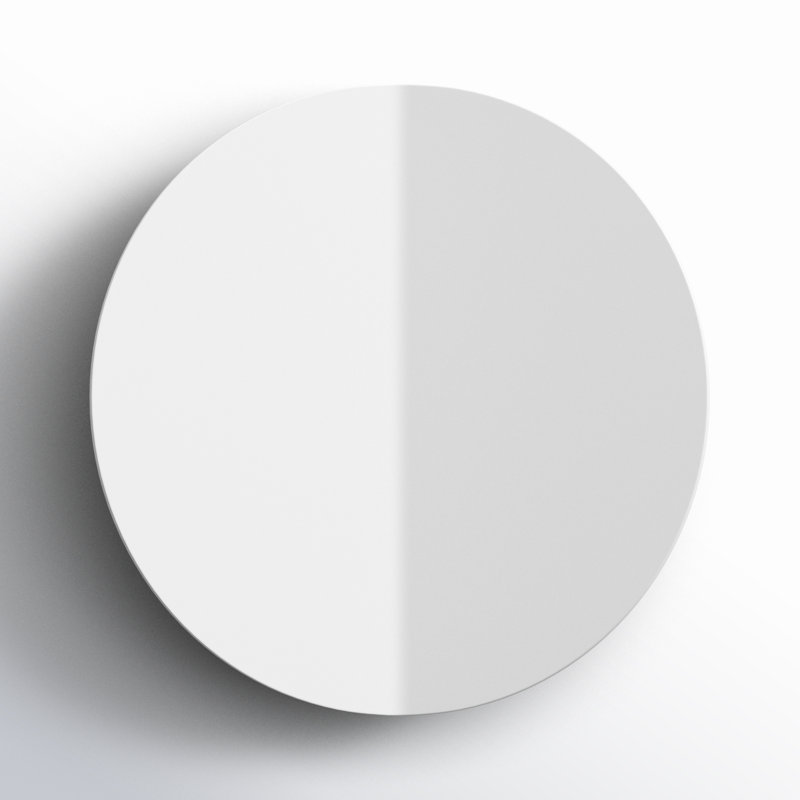 Dottie 1 - Light LED Flush Mounted Sconce, Matte White, Matte White