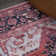 Sarok Ornate Medallion Machine-Washable Red/Black/Blue Rug
