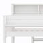 Lit mezzanine simple avec tablettes et garde-robe-1270372115
